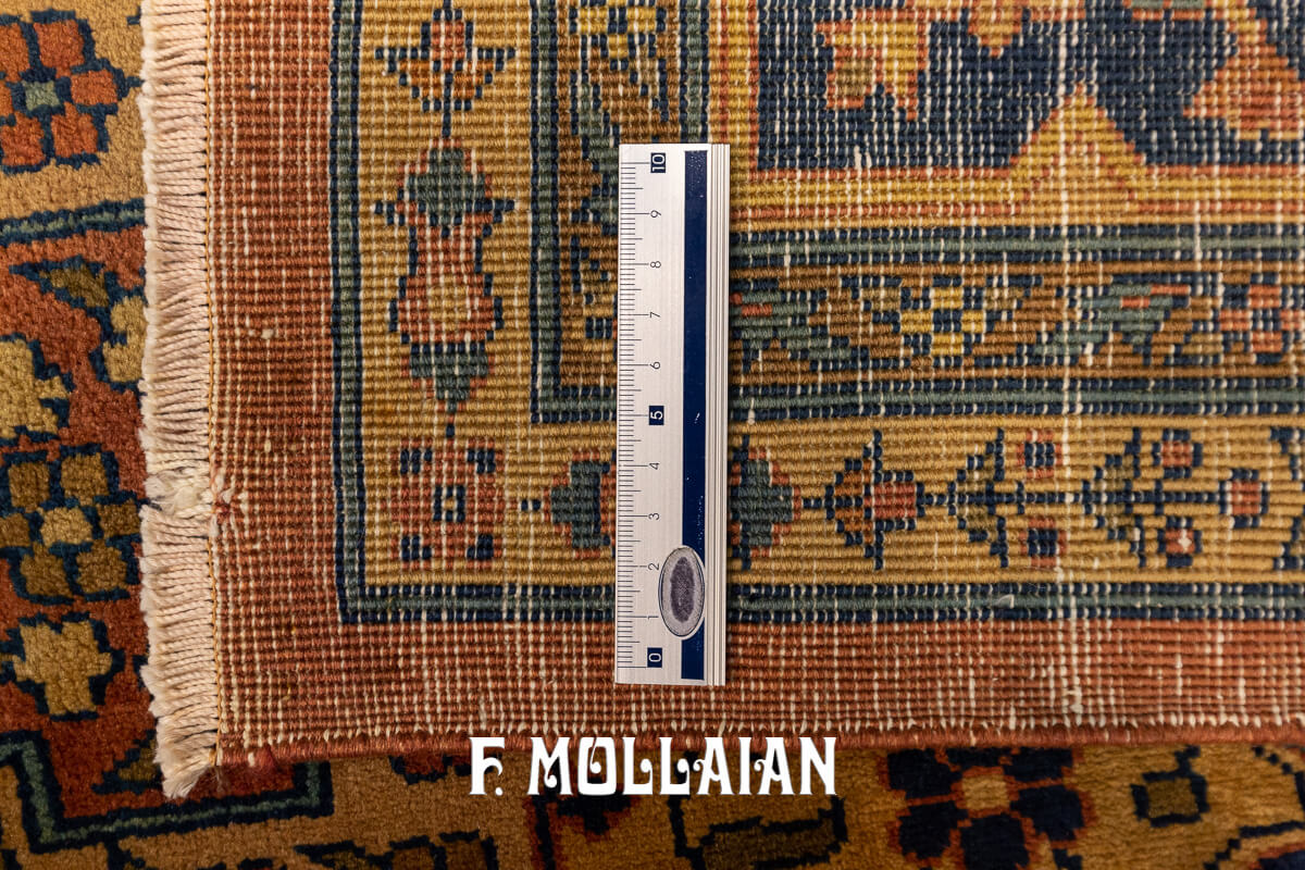 Tapis Indien Indo-Sarouk Avec Médaillon Spécial n°:93591489